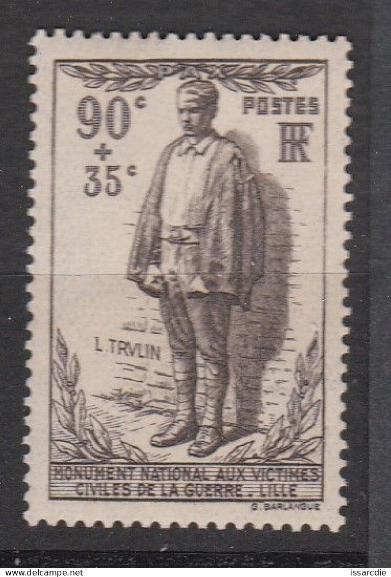 France Monument Aux Victimes N°420 Neuf** - Unused Stamps