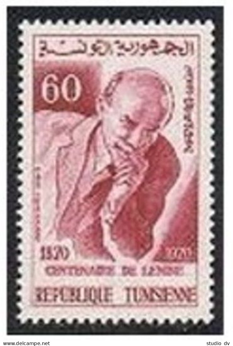 Tunisia 544, MNH. Michel 744. Vladimir Lenin, Birth Centenary, 1970. - Tunesien (1956-...)