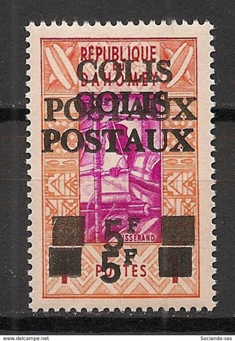 DAHOMEY - 1967 - Colis Postaux CP N°YT. 1a - Variété Double Surcharge / Double Ovpt. - Neuf GC ** / MNH - Benin – Dahomey (1960-...)