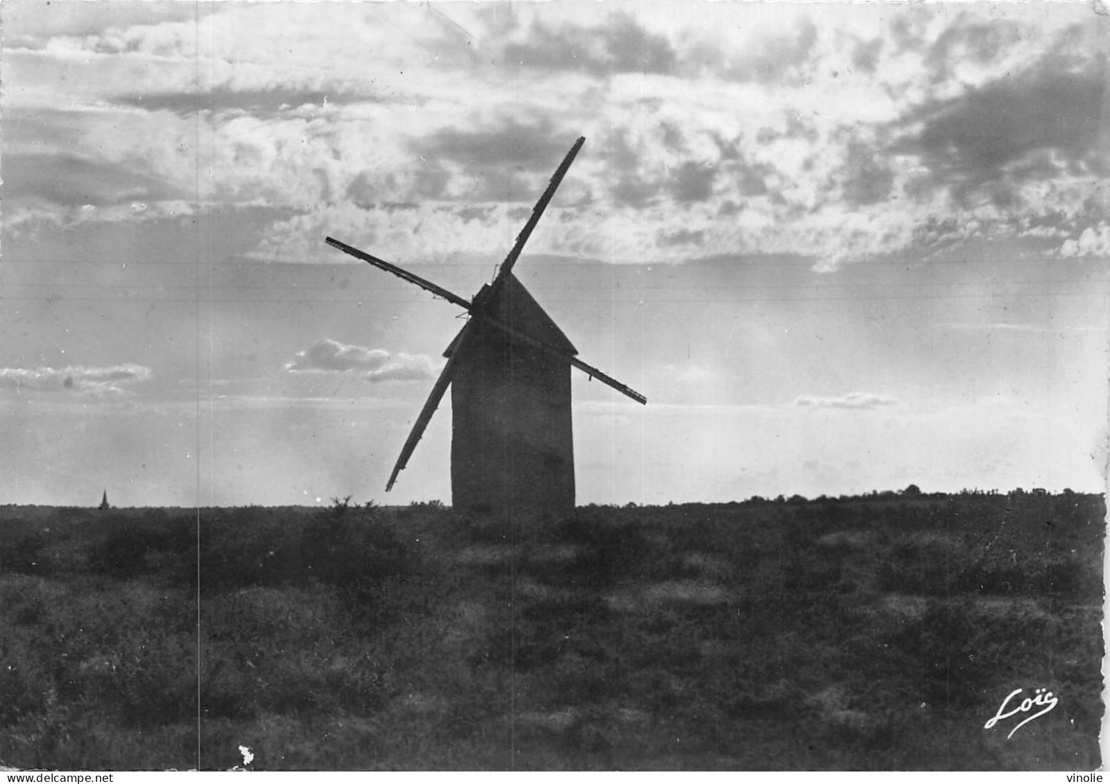 P-24-Mi-Is-2574 : MOULIN A VENT EN BRETAGNE - Windmills
