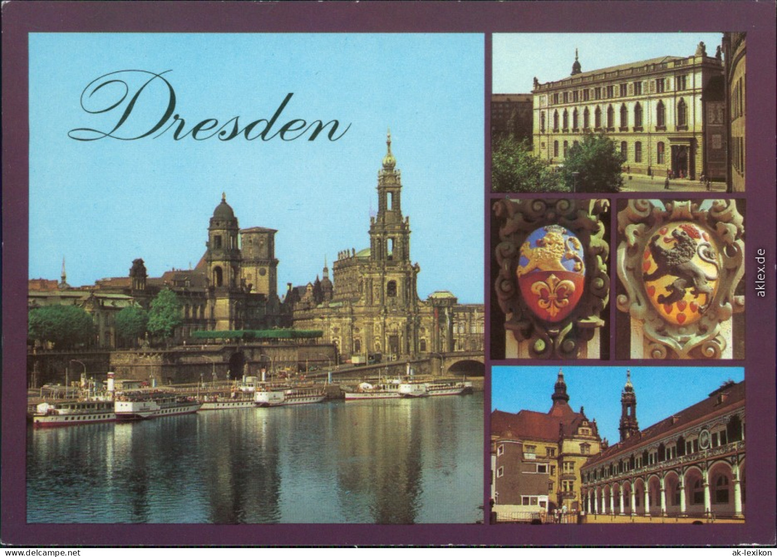 Dresden Terrassenufer, Verkehrsmuseum, Wappen Aus Dem Stallhof, Stallhof   1990 - Dresden