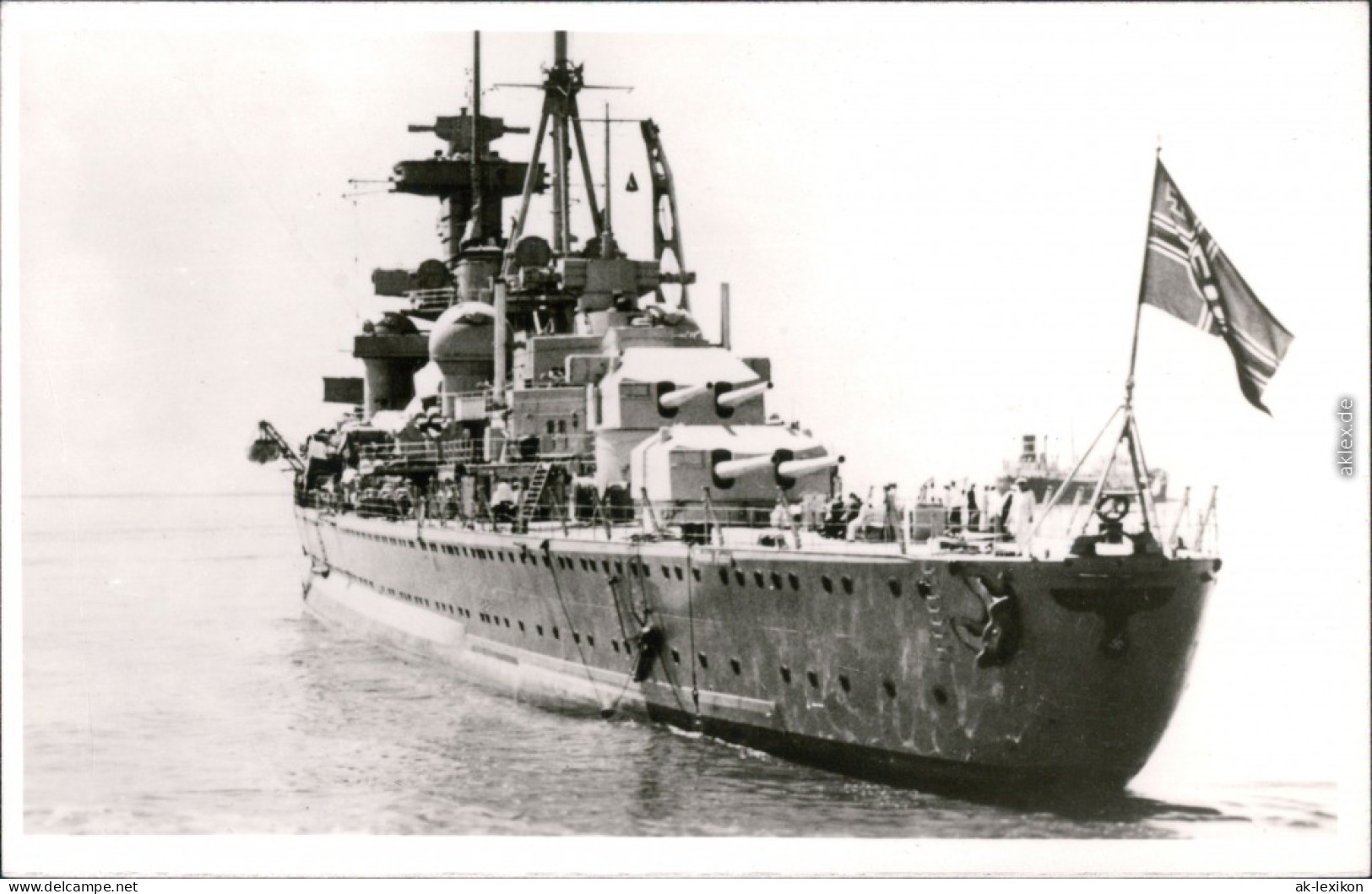 Foto  Kreuzer (Kriegsschiffe) 1938 Privatfoto - Warships