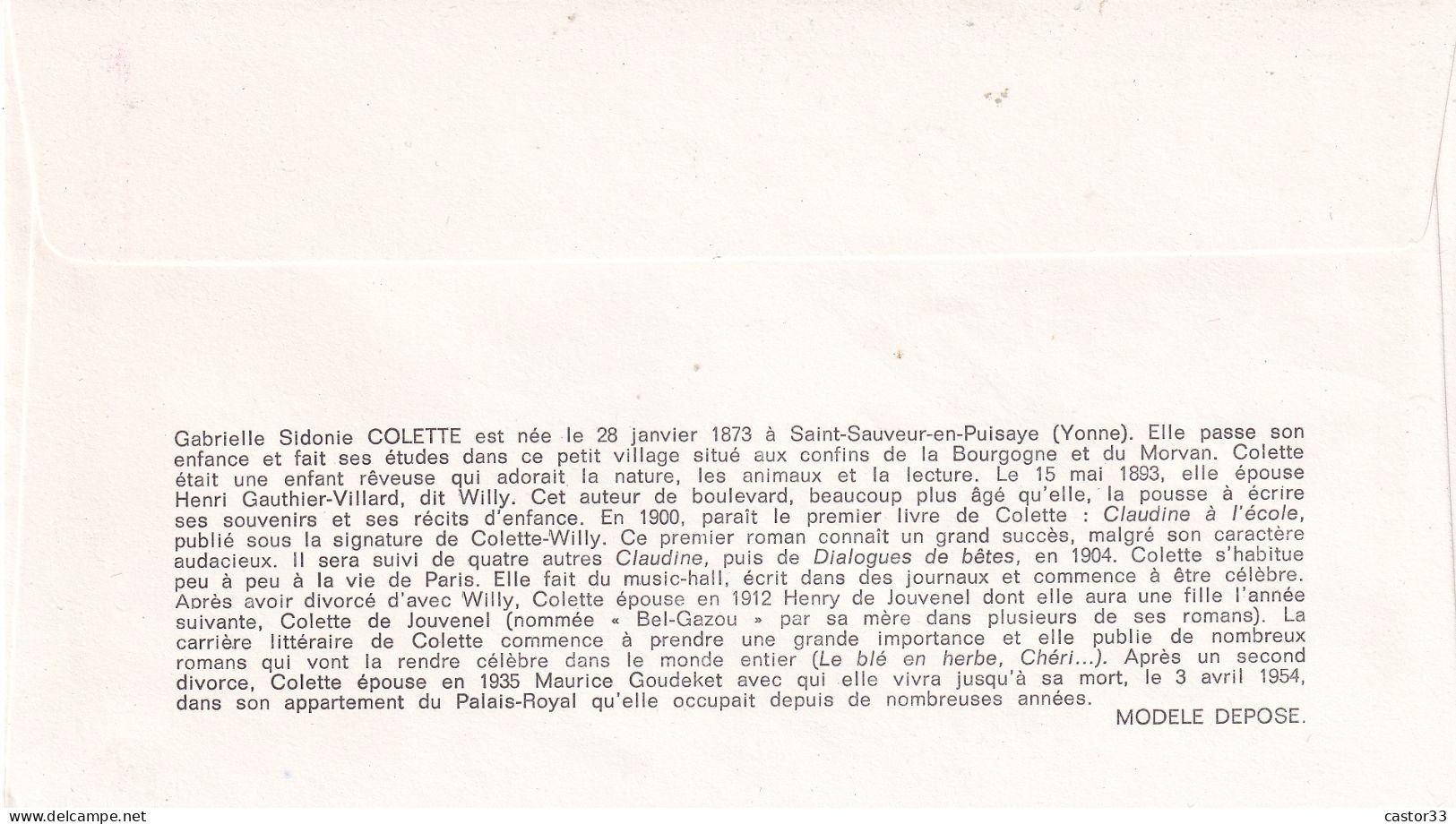 1er Jour, Colette - 1970-1979