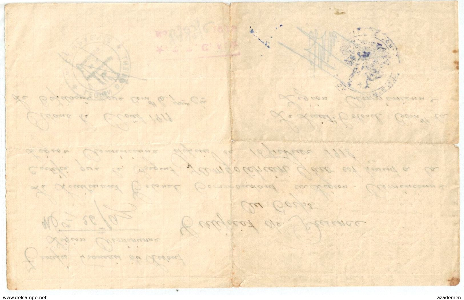 CILICIE  1919  LEGION ARMENIENNE. - Covers & Documents