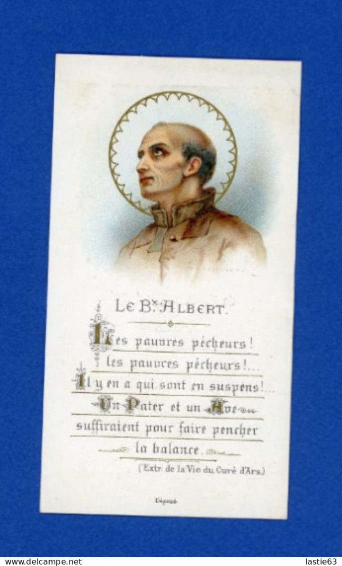 Image Religieuse Souvenir De  N. D. D' Aiguebelle   Le Bienheureux  Albert - Devotion Images