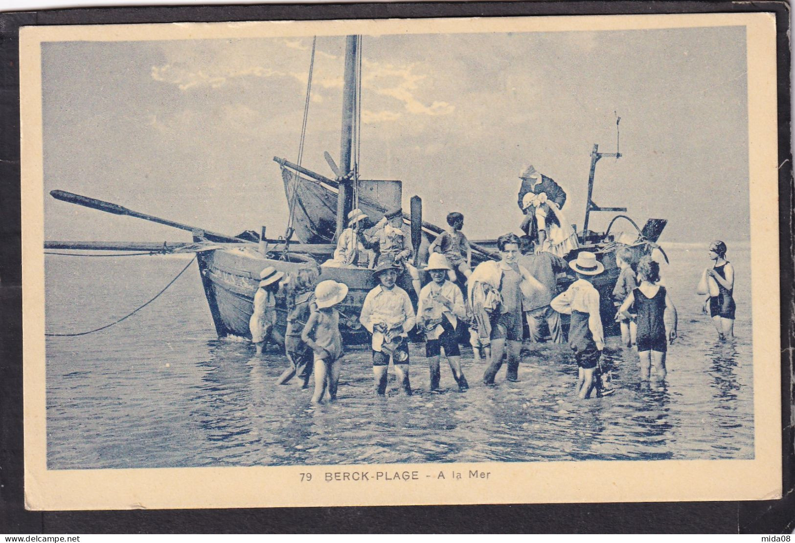 62. BERCK-PLAGE . A La Mer . Animée - Berck