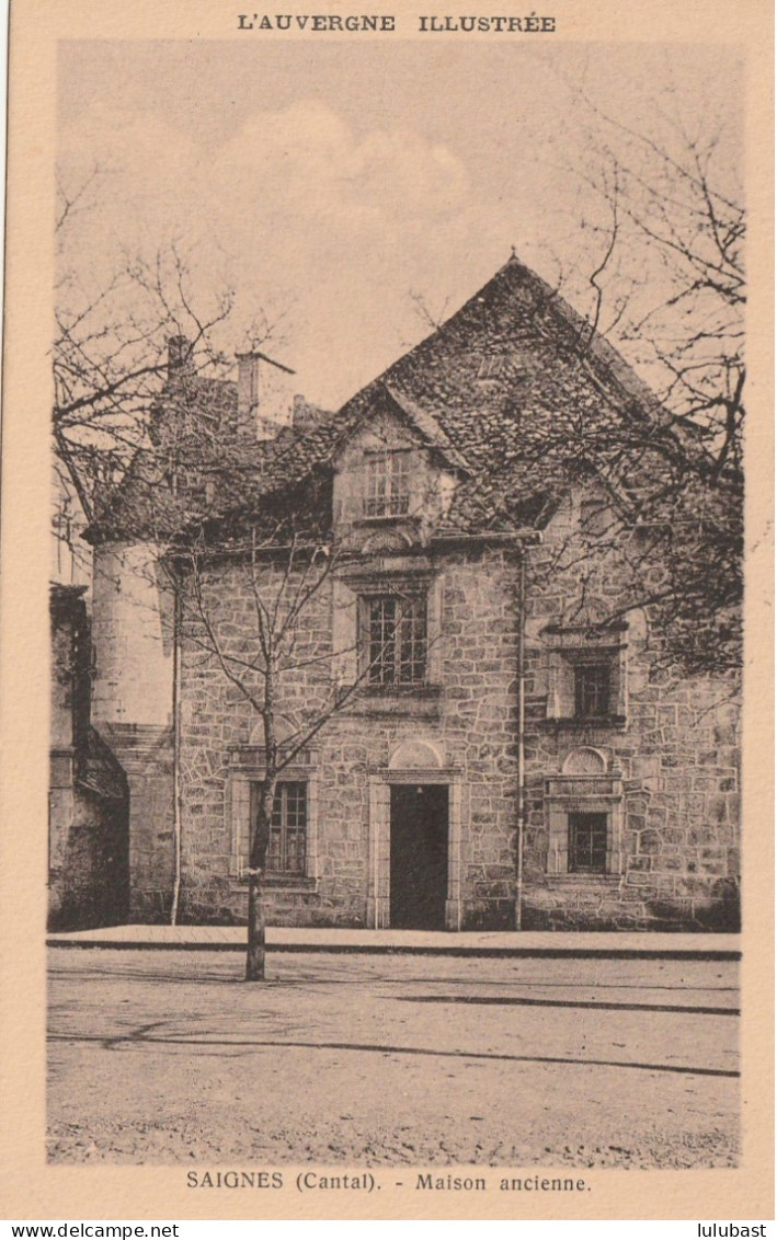 SAIGNES : Maison Ancienne. - Andere & Zonder Classificatie