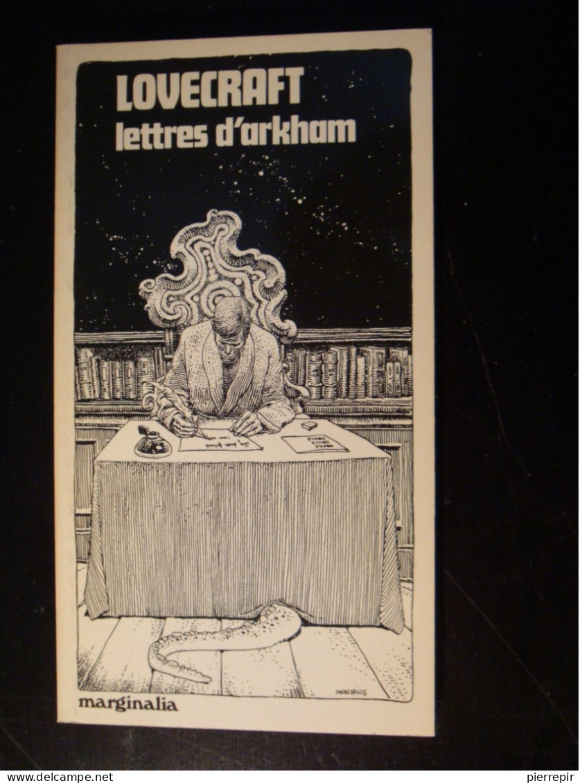 Lettres D'arkham Par Lovecraft Collection Marginalia - édition Jacques Glénat - Illustration Moebius - Non Classés
