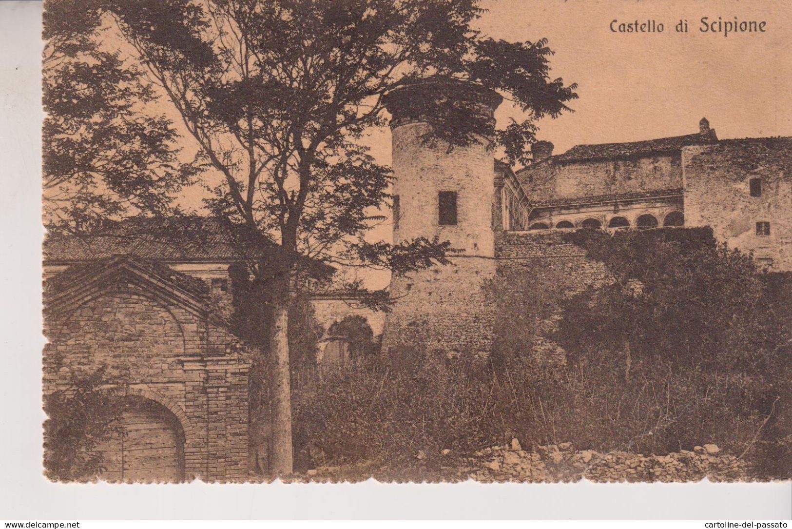 SALSOMAGGIORE  PARMA SCIPIONE  IL CASTELLO VG 1915 - Parma