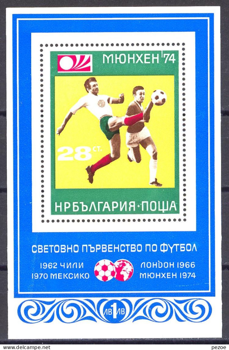 Football / Soccer / Fussball - WM 1974:  Bulgarien  Bl ** - 1974 – Westdeutschland