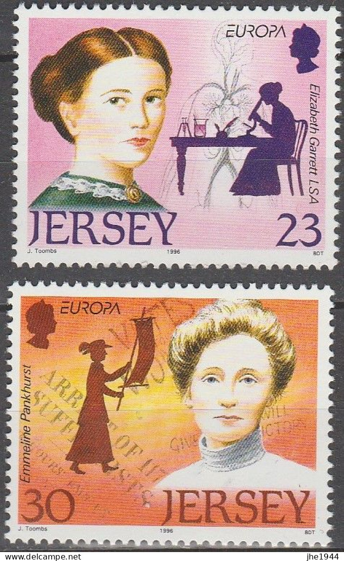 Europa 1996 Les femmes célébres Voir liste des timbres à vendre **