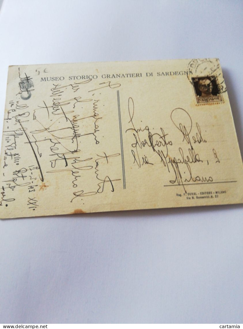 99C ) Storia Postale Cartoline, Intero, Cartolina Dei Granatieri - Marcophilia