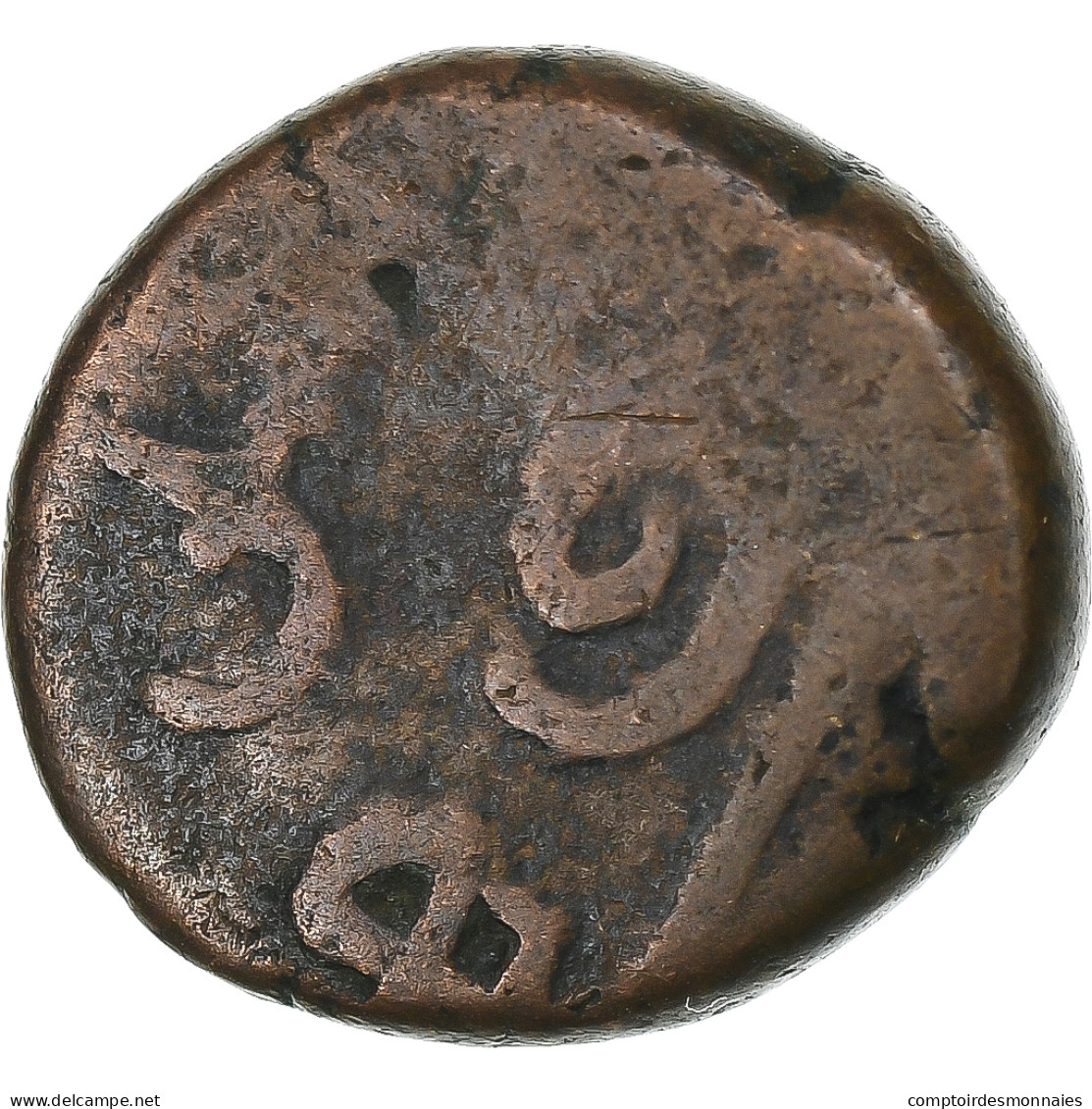 Inde Française , Louis XV, Doudou, N.d. (1715-1774), Pondichéry, Bronze, TB+ - Otros & Sin Clasificación
