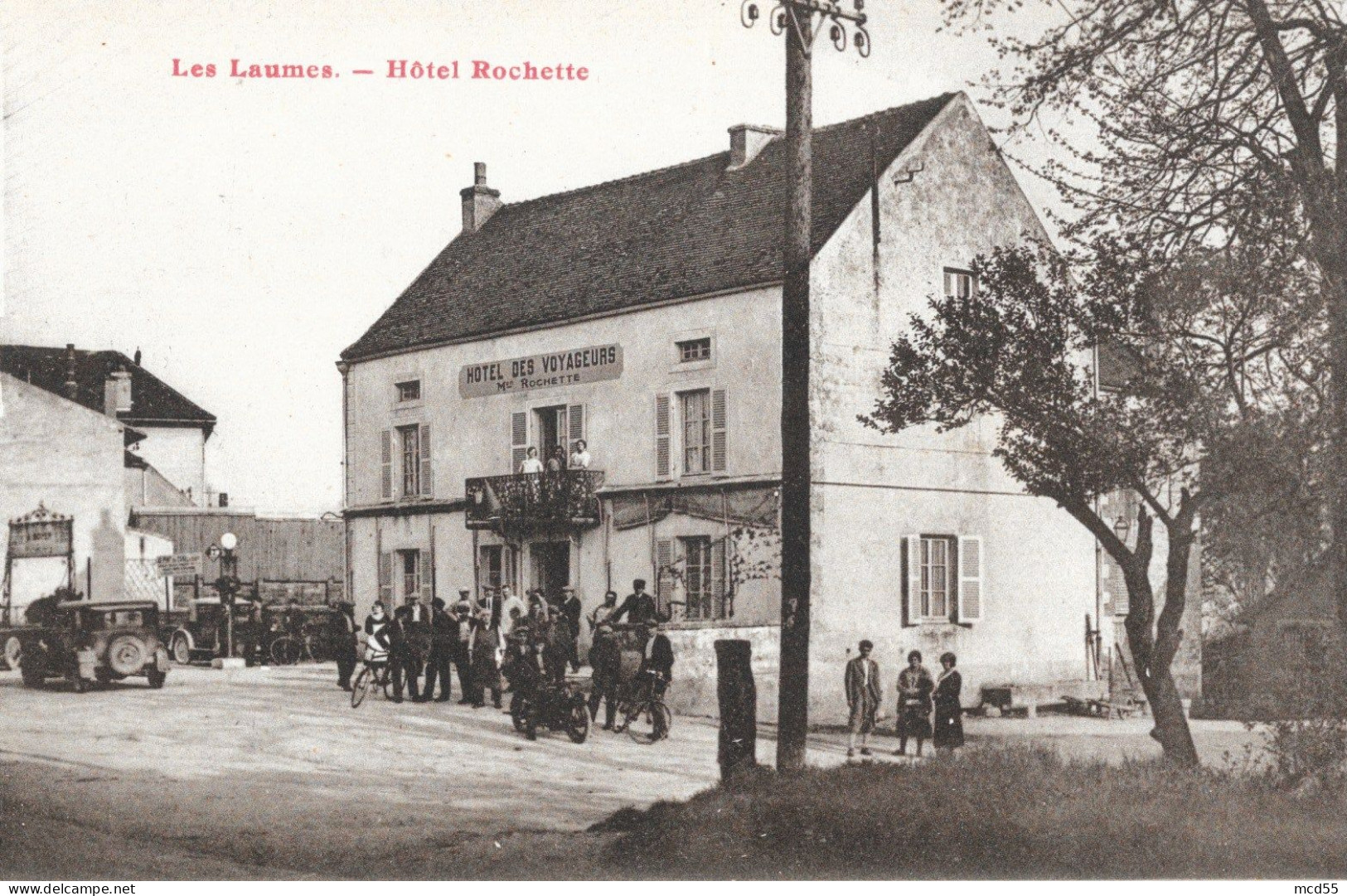 LES-LAUMES (21-Cote-d'Or) - Hôtel Rochette - Other & Unclassified