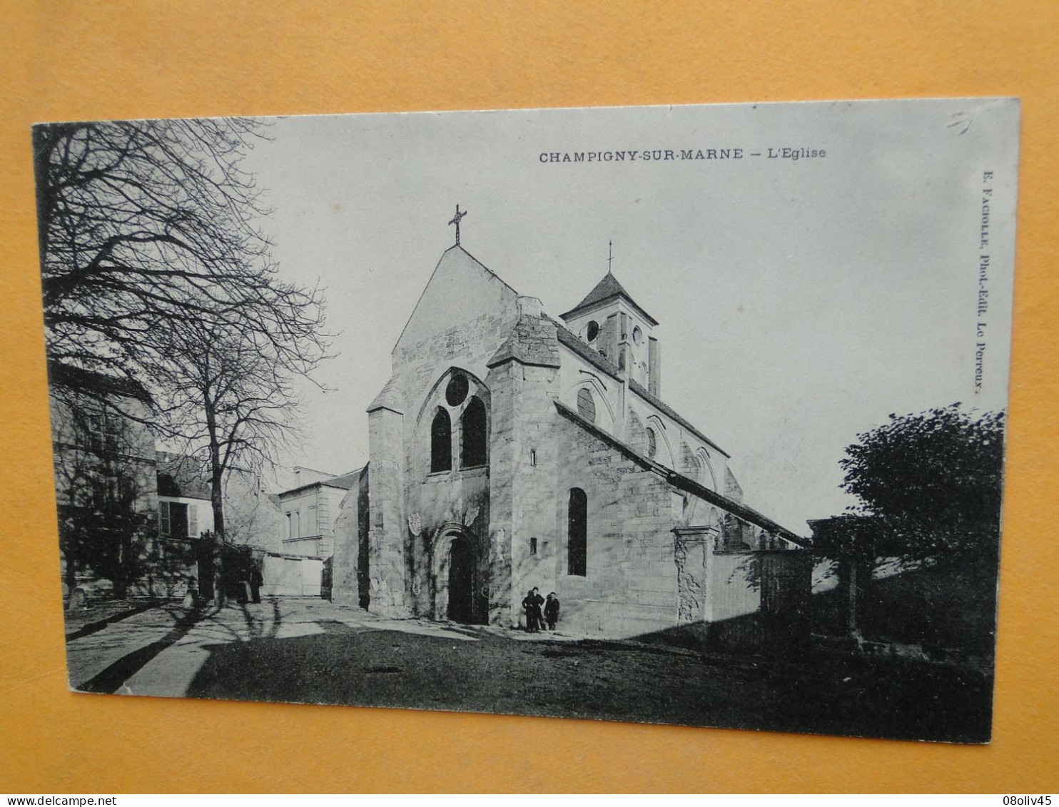 CHAMPIGNY Sur MARNE -- L'Eglise - ANIMATION - Champigny Sur Marne