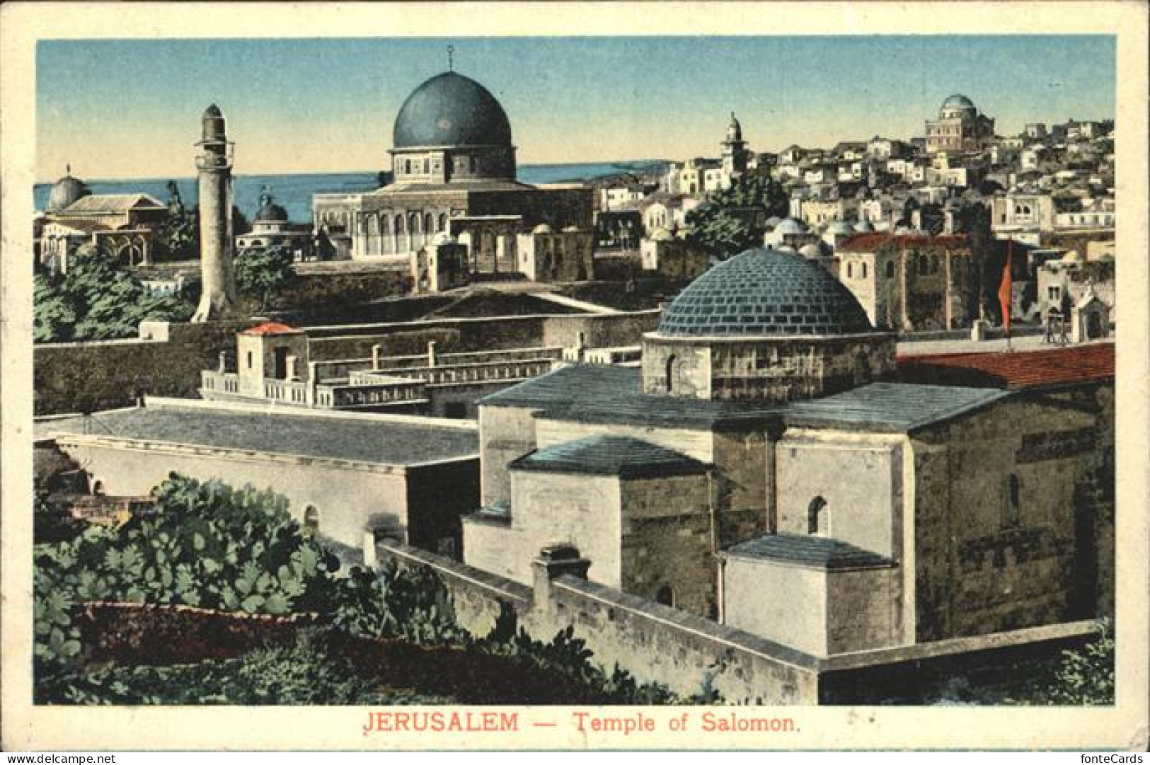 11058386 Jerusalem Yerushalayim Temple Of Salomon  - Israel