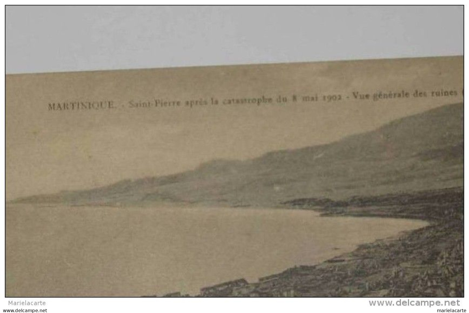 M859 * Saint Pierre Après La Catastrophe Du 08 Mai  1902  Vue Générale Des Ruines - Other & Unclassified