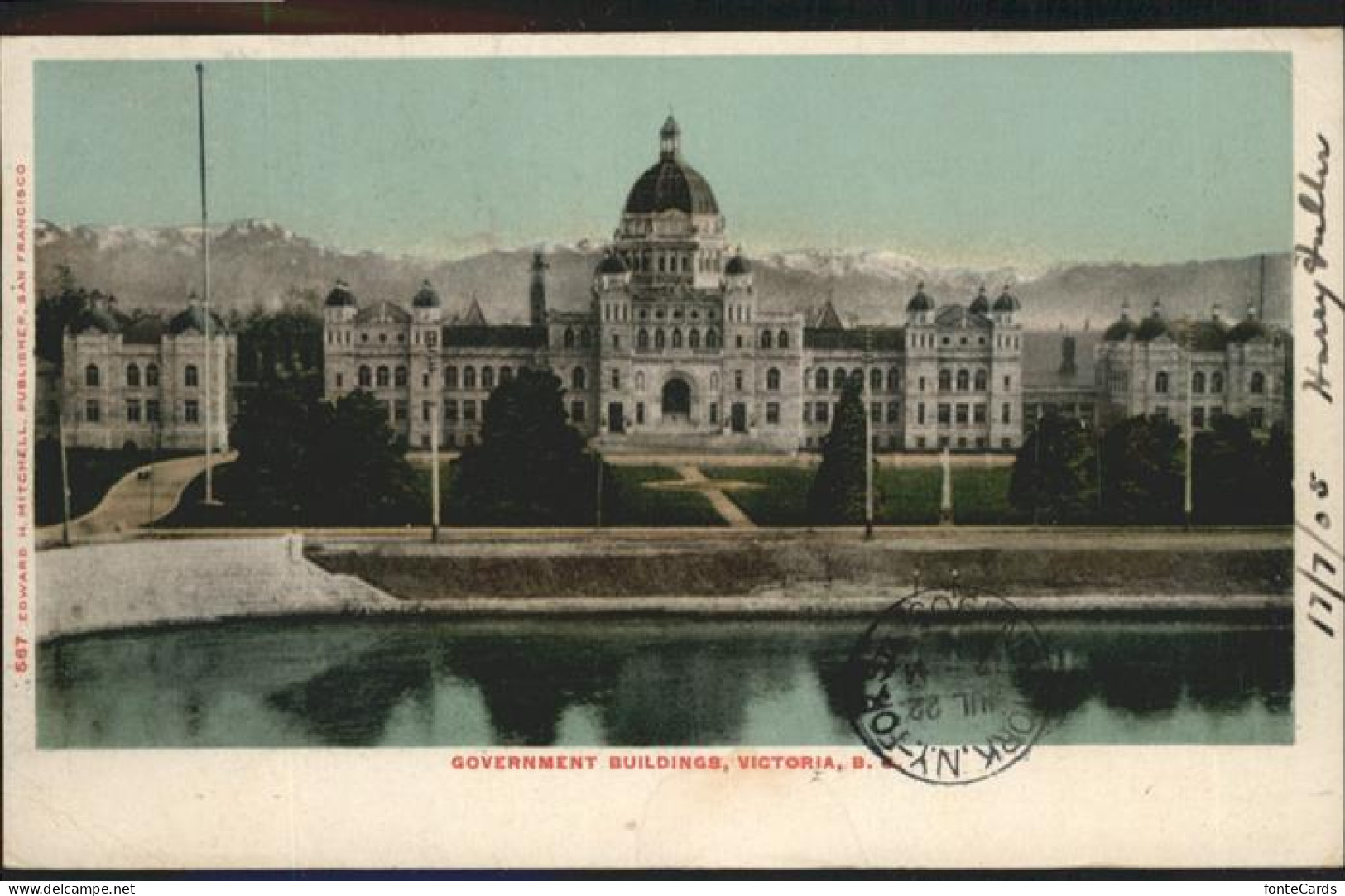 11051582 Victoria British Columbia Governement Buildings Victoria - Unclassified