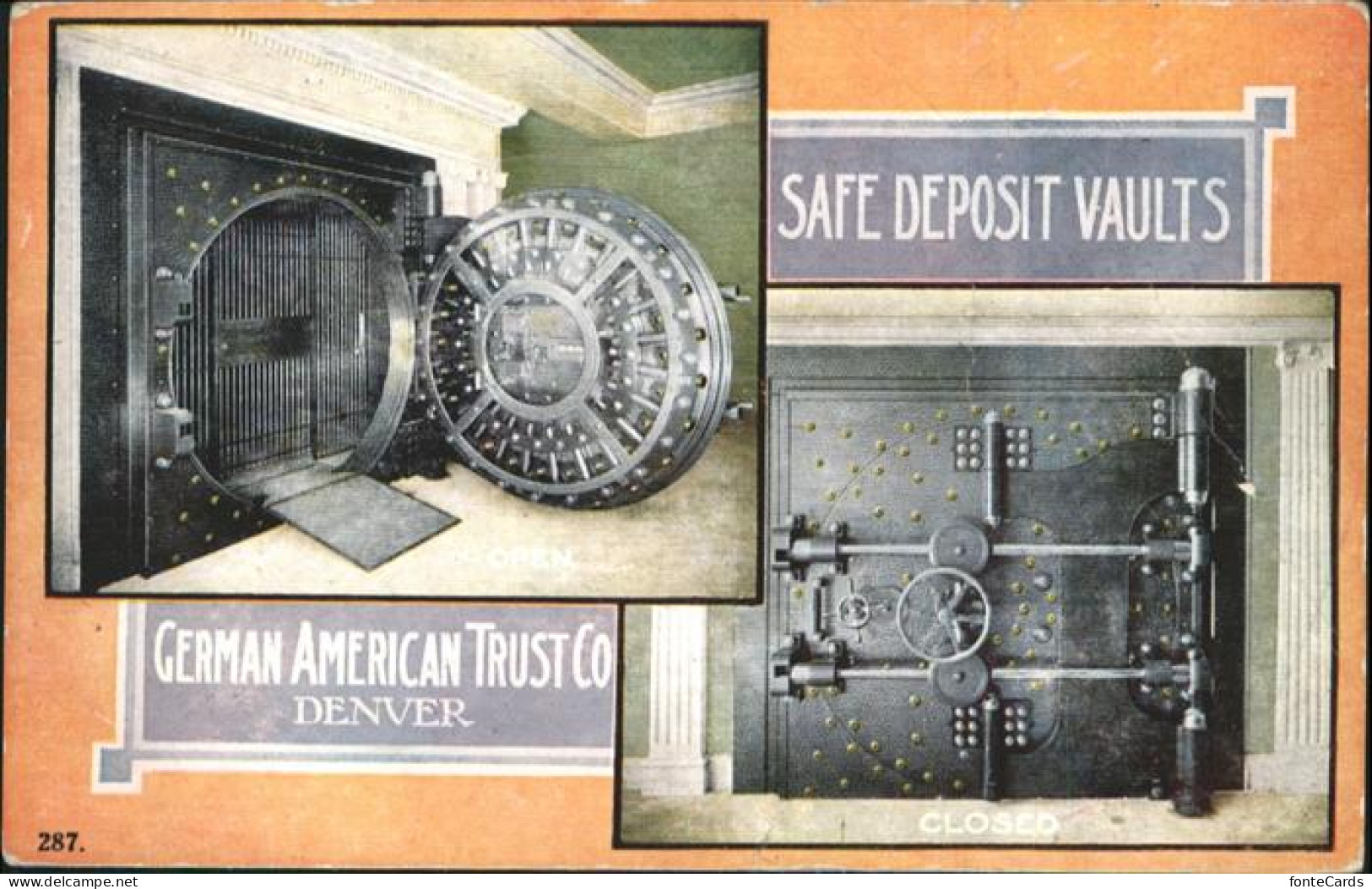 11048871 Denver_City German American Trust Co Safe Deposit Vaults - Otros & Sin Clasificación