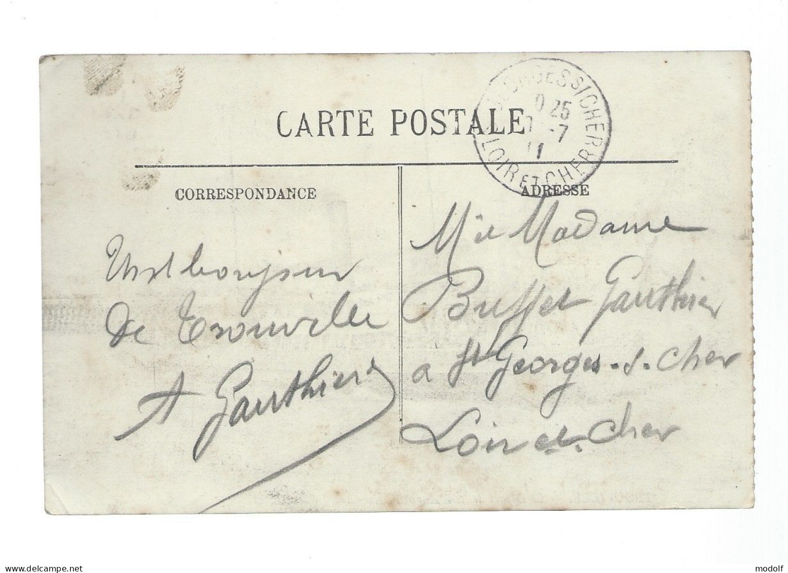CPA - 14 - Trouville - Départ Du Bateau Du Havre "La Touques" - Animée - Circulée En 1911 - Trouville