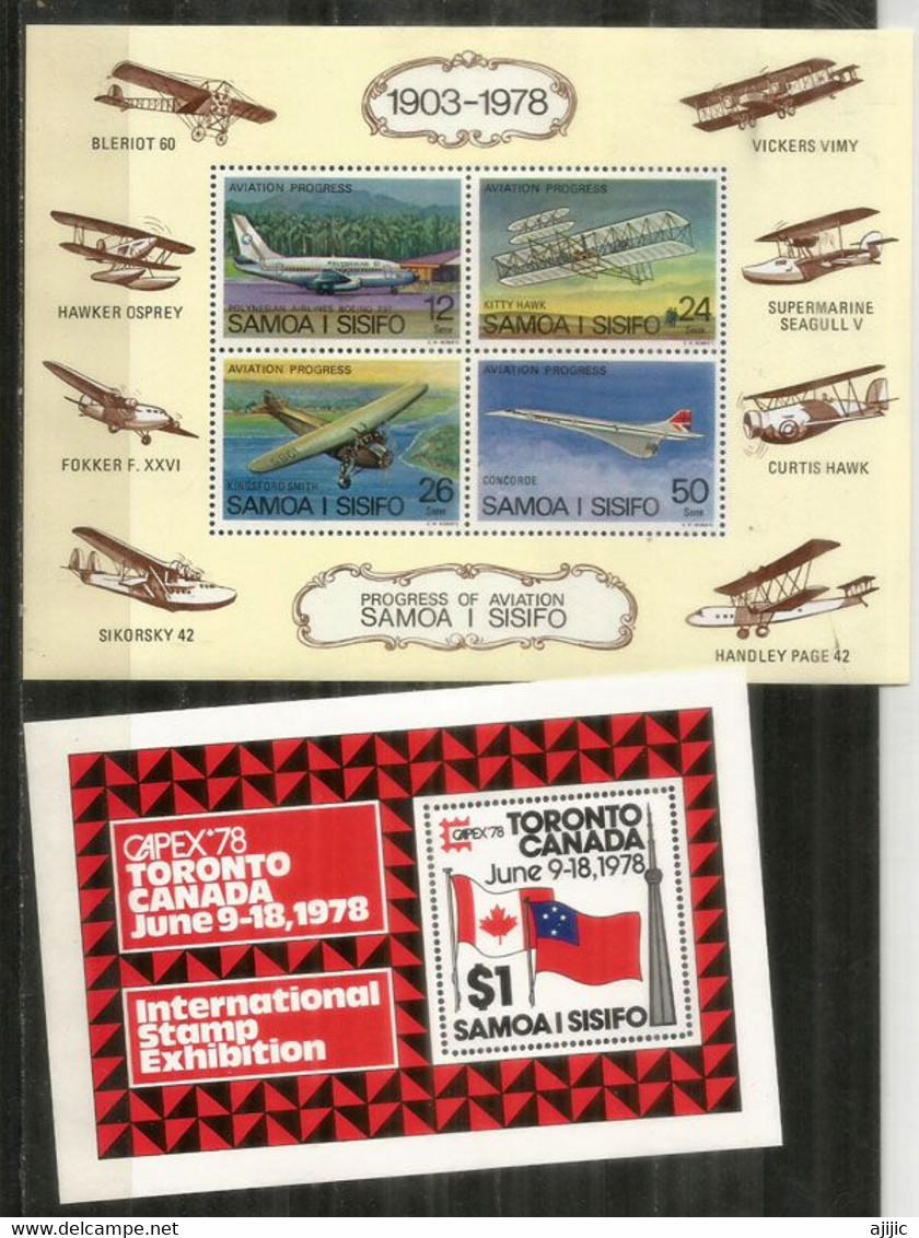 Année  1978  31 Timbres + 4 BF Neufs**, Bonne Qualité, Cote 42 Euro, Trois Photos - Samoa