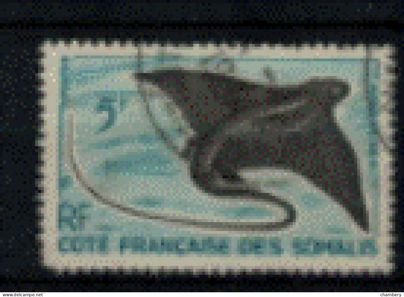 France - Somalies - "Poisson : Aigle De Mer" - Oblitéré N° 296 De 1959/60 - Used Stamps