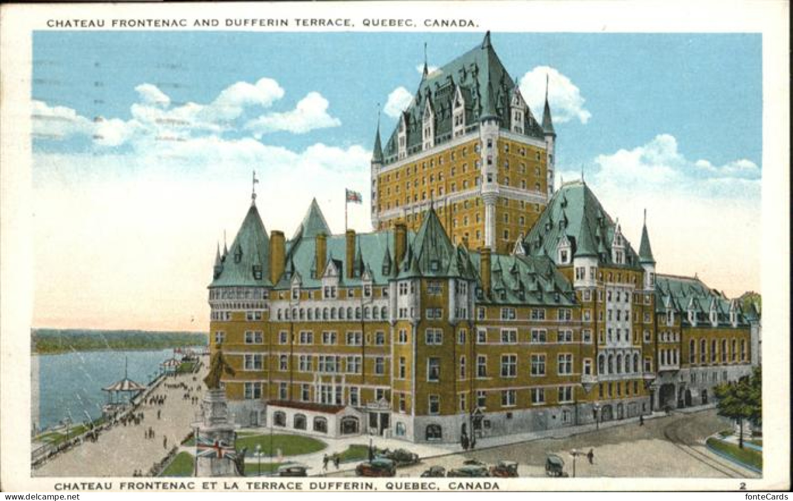 11046461 Quebec Chateau Frontenac Terrace Dufferin Quebec - Unclassified