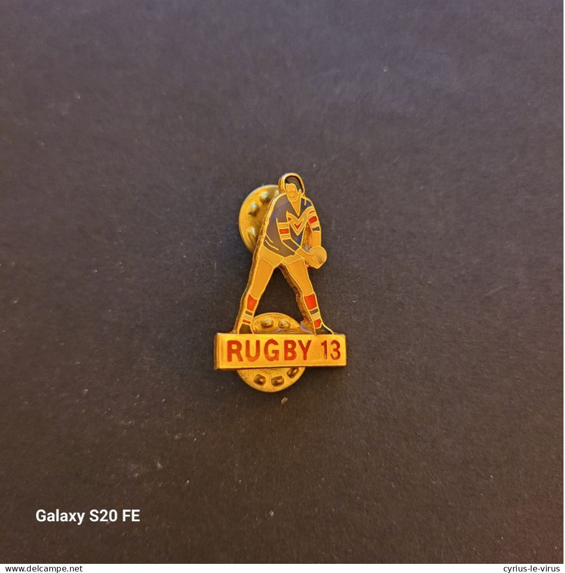 Pin's  ** Rugby 13 - Rugby