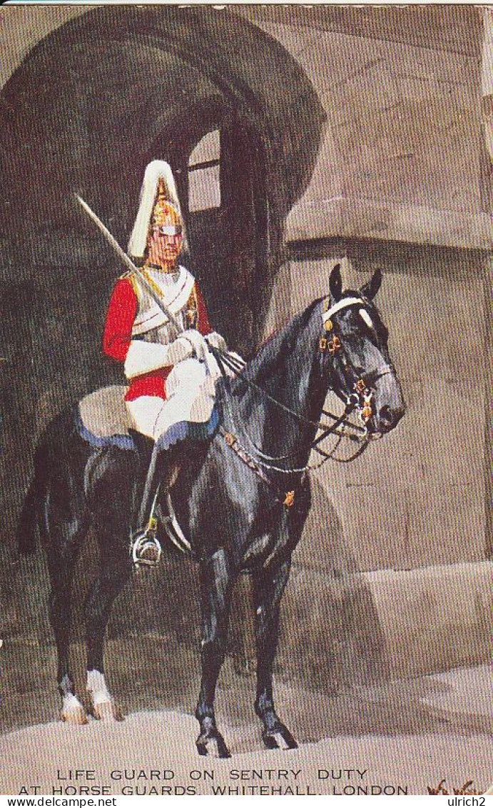 AK London - Life Guard On Sentry Duty At Horse Guards - Ca. 1910 (69506) - Whitehall