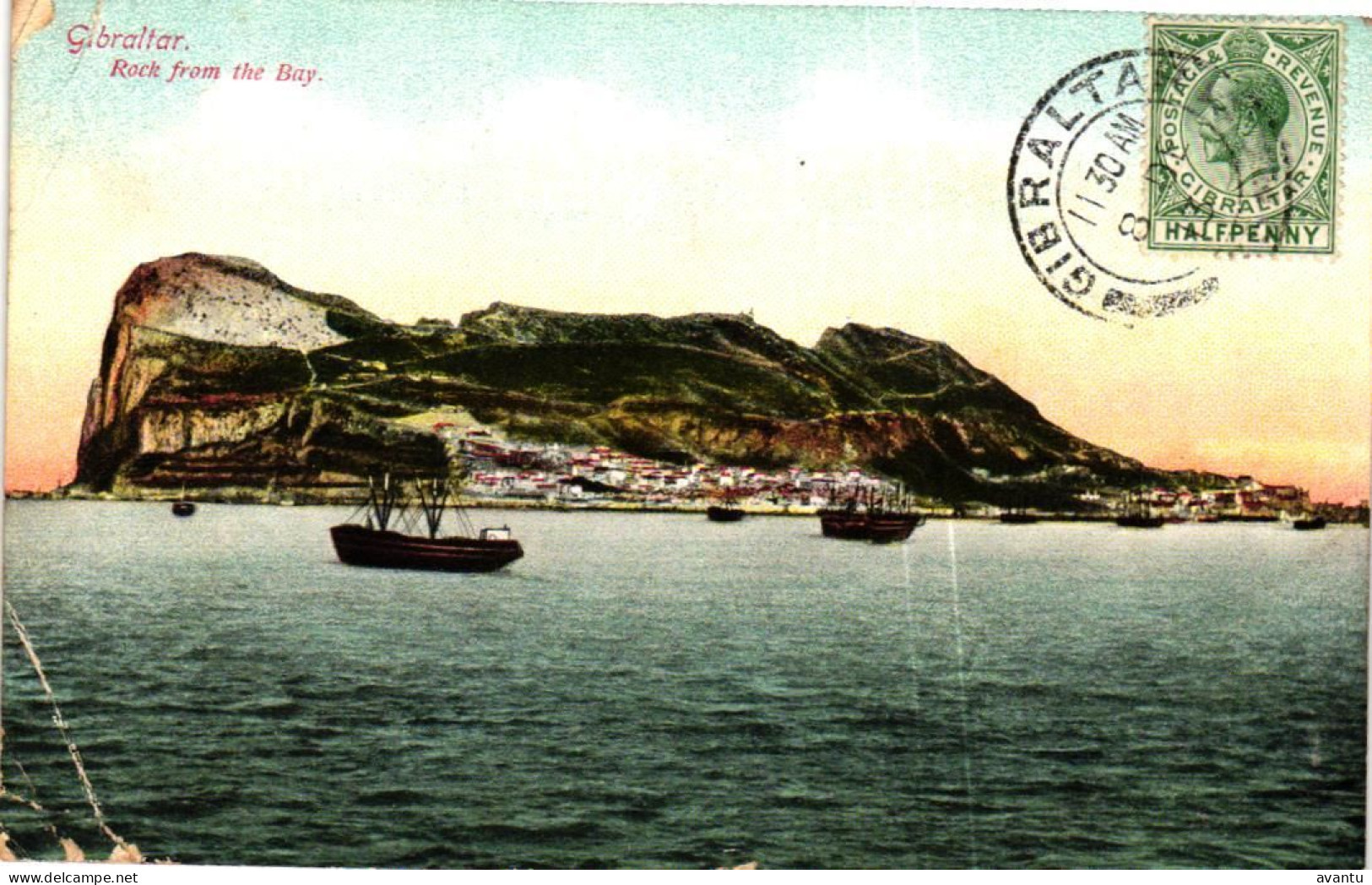 GIBRALTAR / ROCK FROM THE BAY - Gibraltar