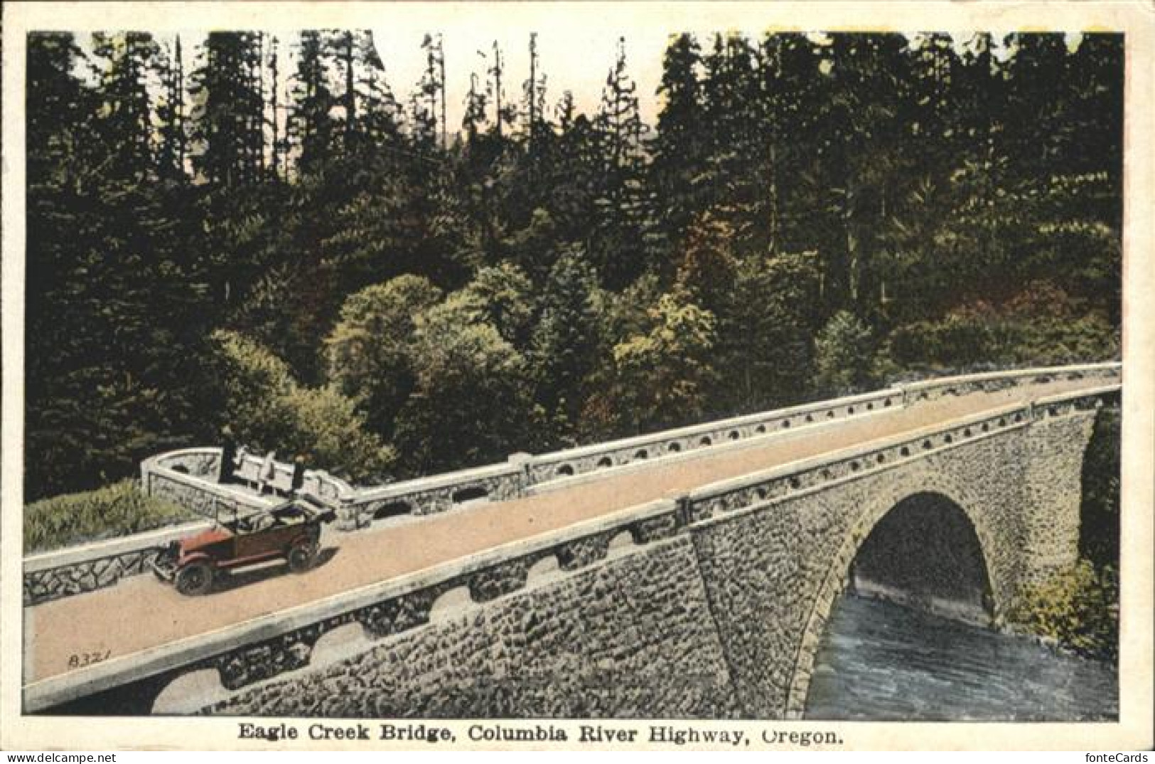 11044633 Oregon_City Eagle Creek Bridge Columbia Highway  - Andere & Zonder Classificatie