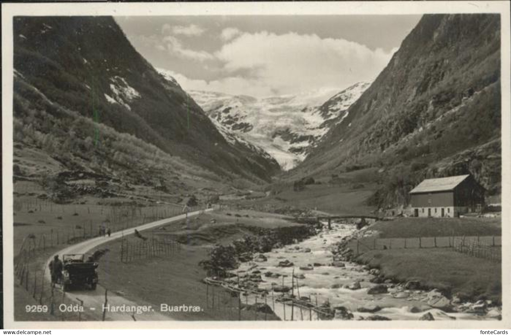 11042892 Odda Hardanger Buarbrae Norwegen - Norvège