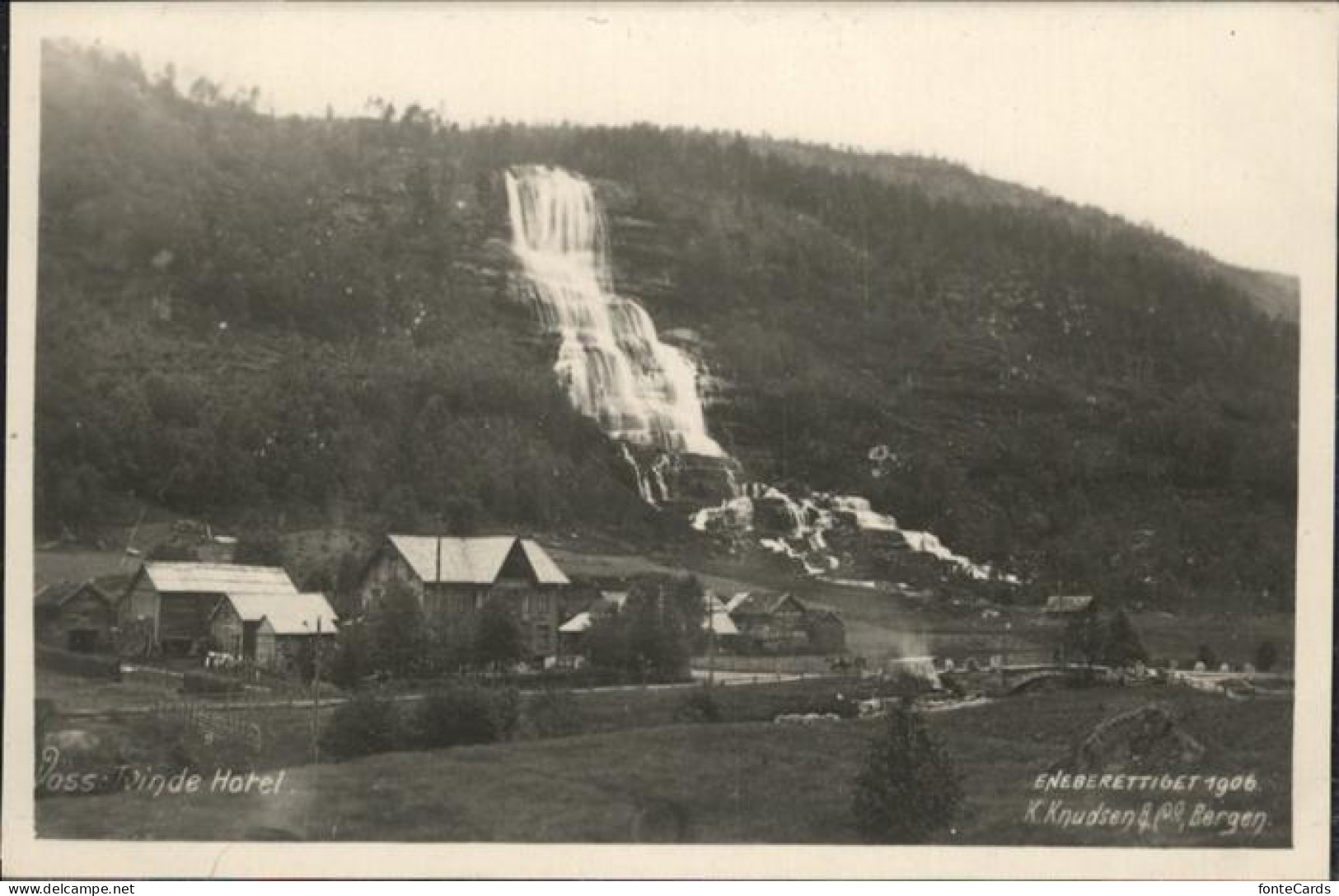 11042888 Bergen Norwegen Hotel Wasserfall Bergen Norwegen - Norvegia