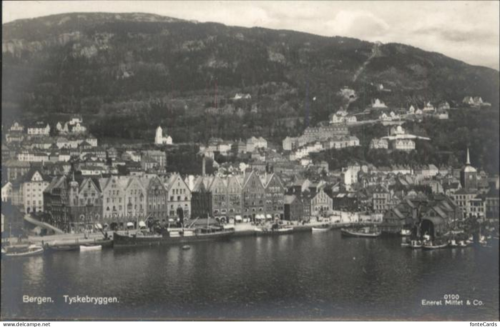 11042867 Bergen Norwegen Tyskebryggen Schiff  Bergen Norwegen - Norway