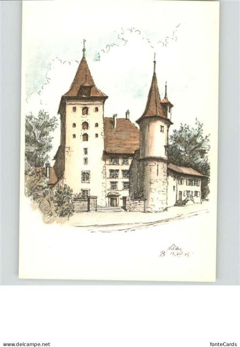 11042676 Bern_BE Schloss Nidau - Other & Unclassified