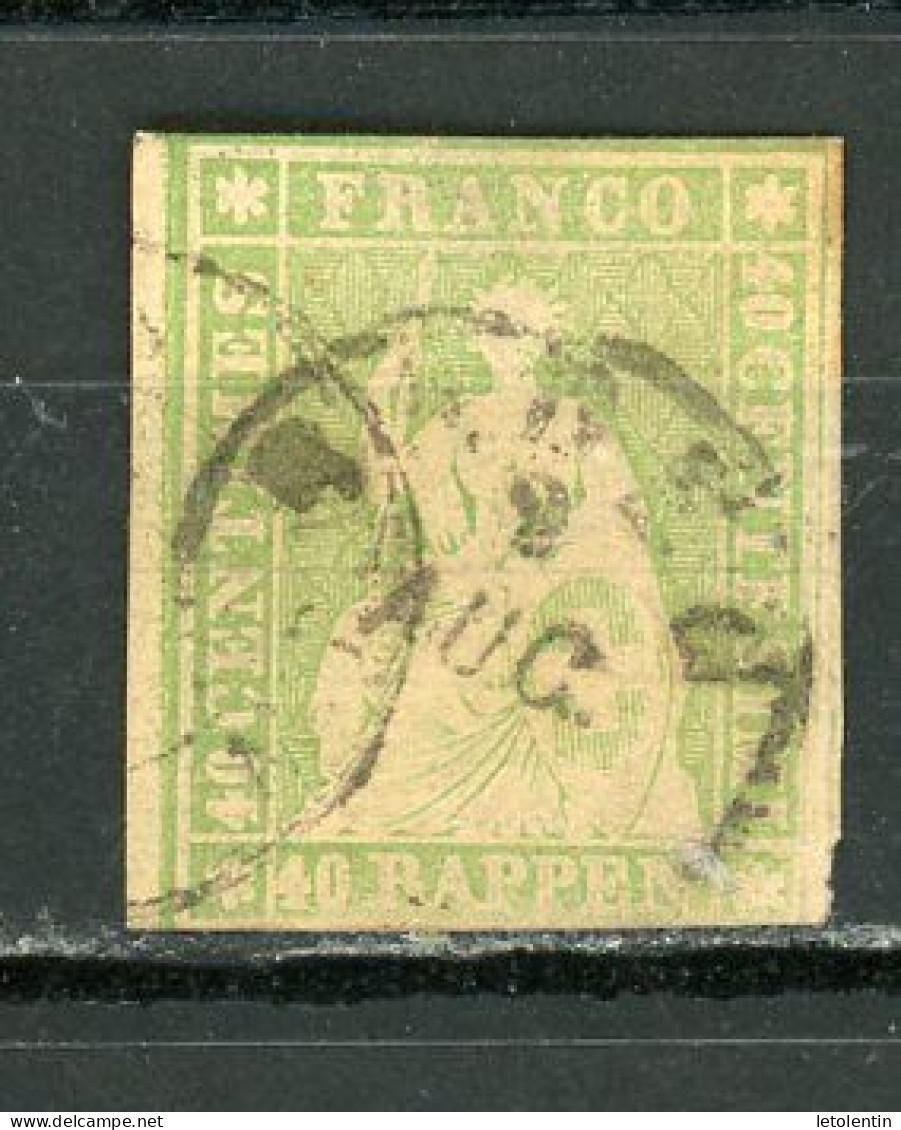 SUISSE - HELVETIA - N° Yt 30 Obli. - Used Stamps