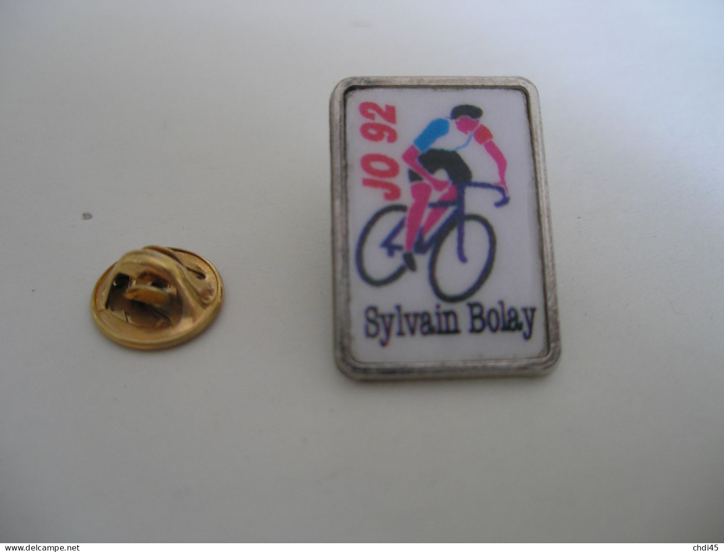 Cycliste SYLVAIN BOLAY JO 92 BARCELONE - Jeux Olympiques