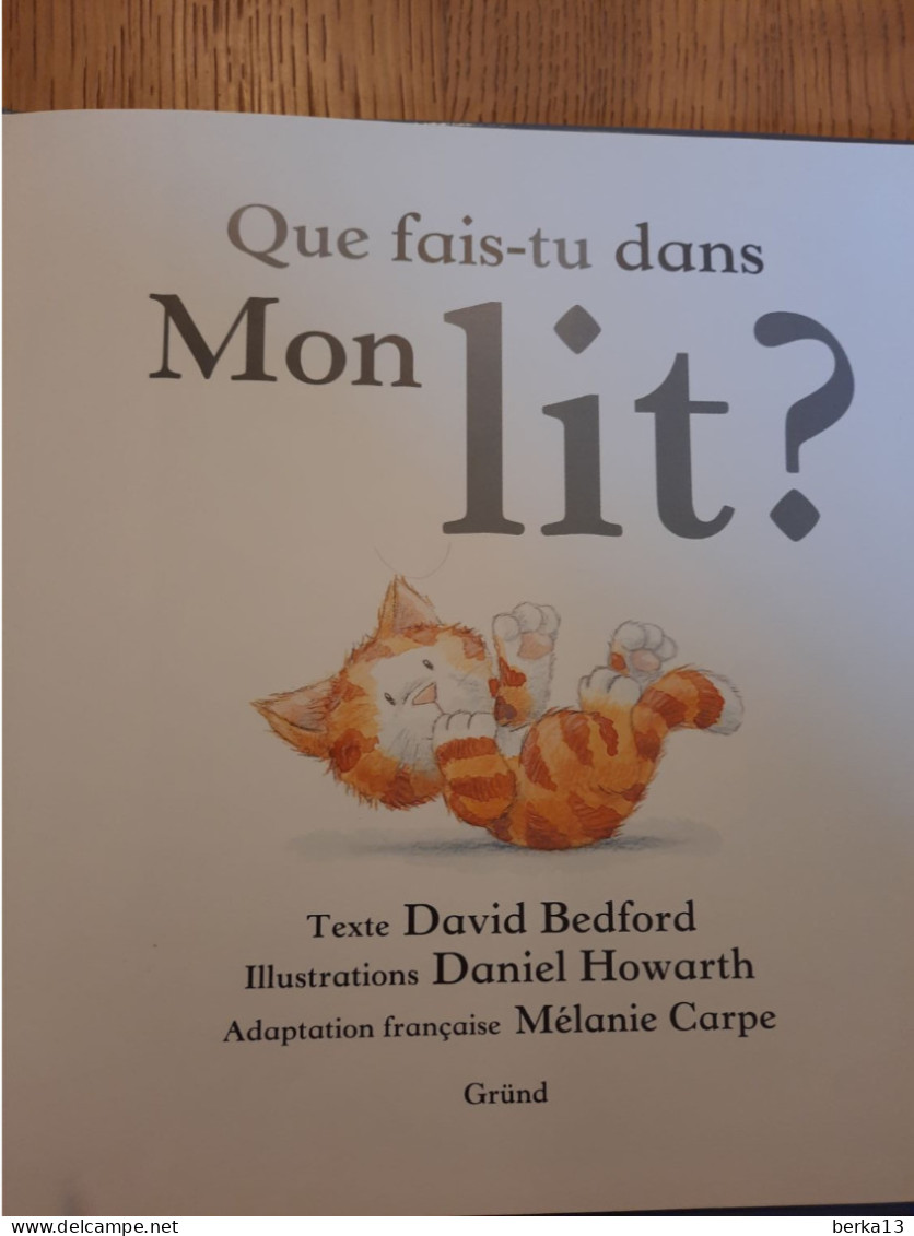 Que Faits-tu Dans Mon Lit? BEDFORD 2003 - Autres & Non Classés