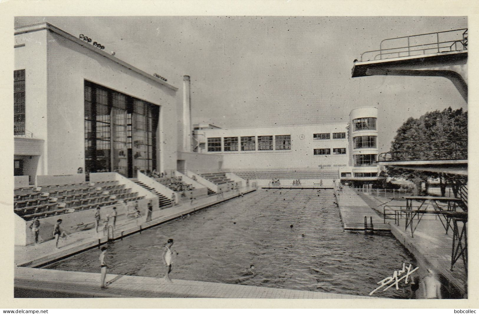 BORDEAUX (Gironde): La Piscine Municipale - Bassin D'Eté - Bordeaux