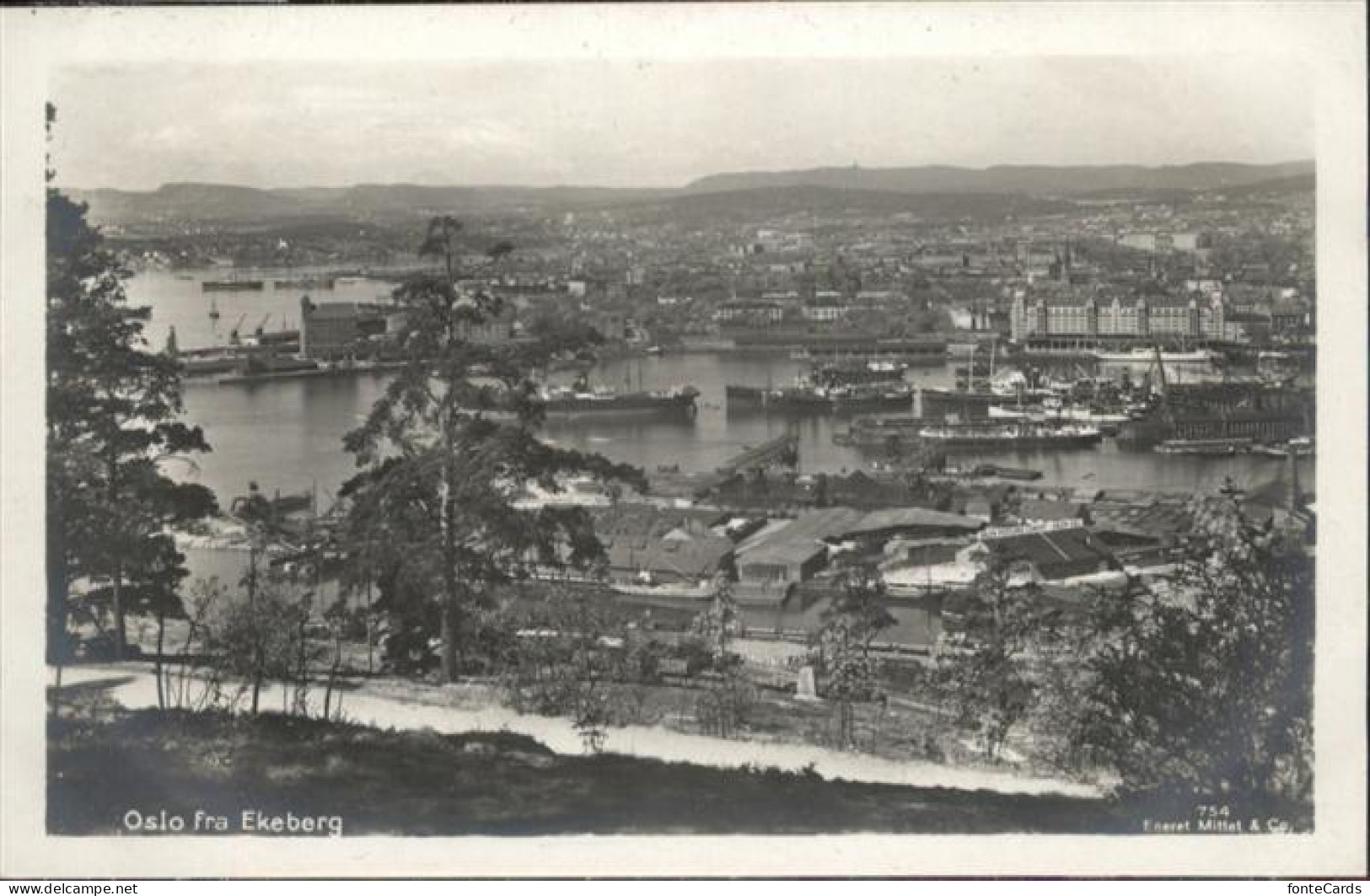 11038261 Oslo Norwegen Ekeberg Schiff Oslo Norwegen - Norway