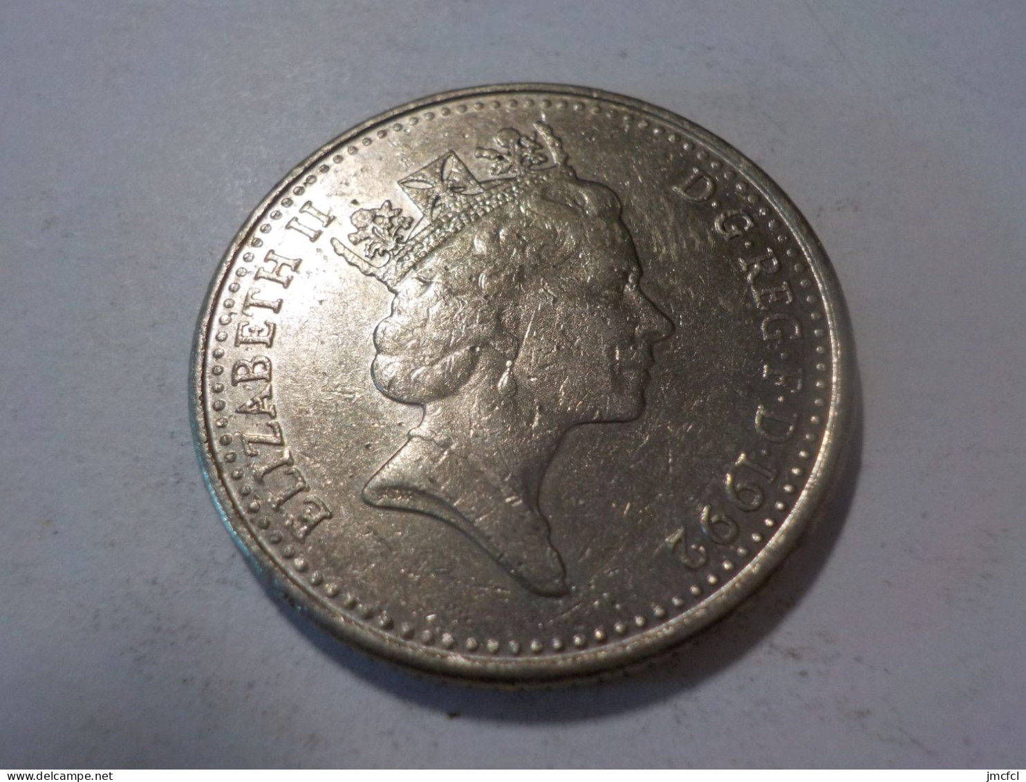 ANGLETERRE  1992  10 Pence - 10 Pence & 10 New Pence