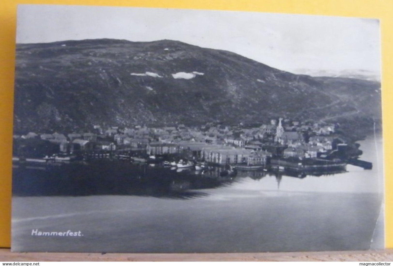 (HAM2) HAMMERFEST - PANORAMA - VIAGGIATA 1928 - Norvège