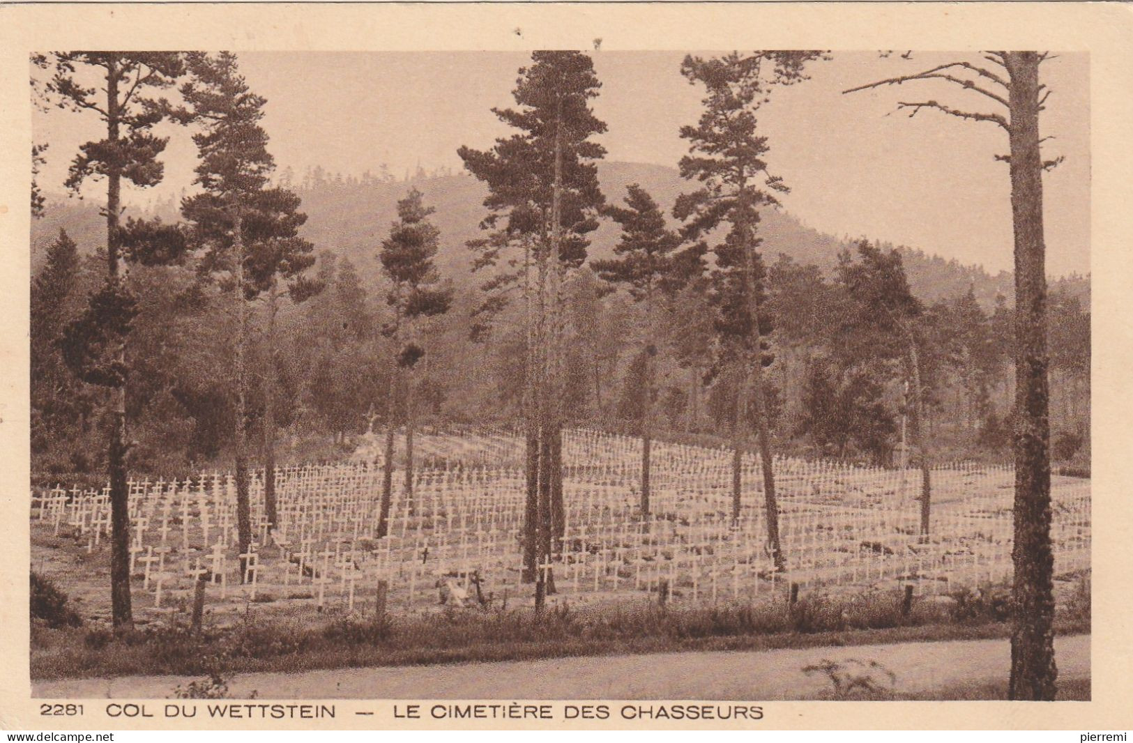 Col De Wettstein  Cimetiere Des Chasseurs - War Cemeteries