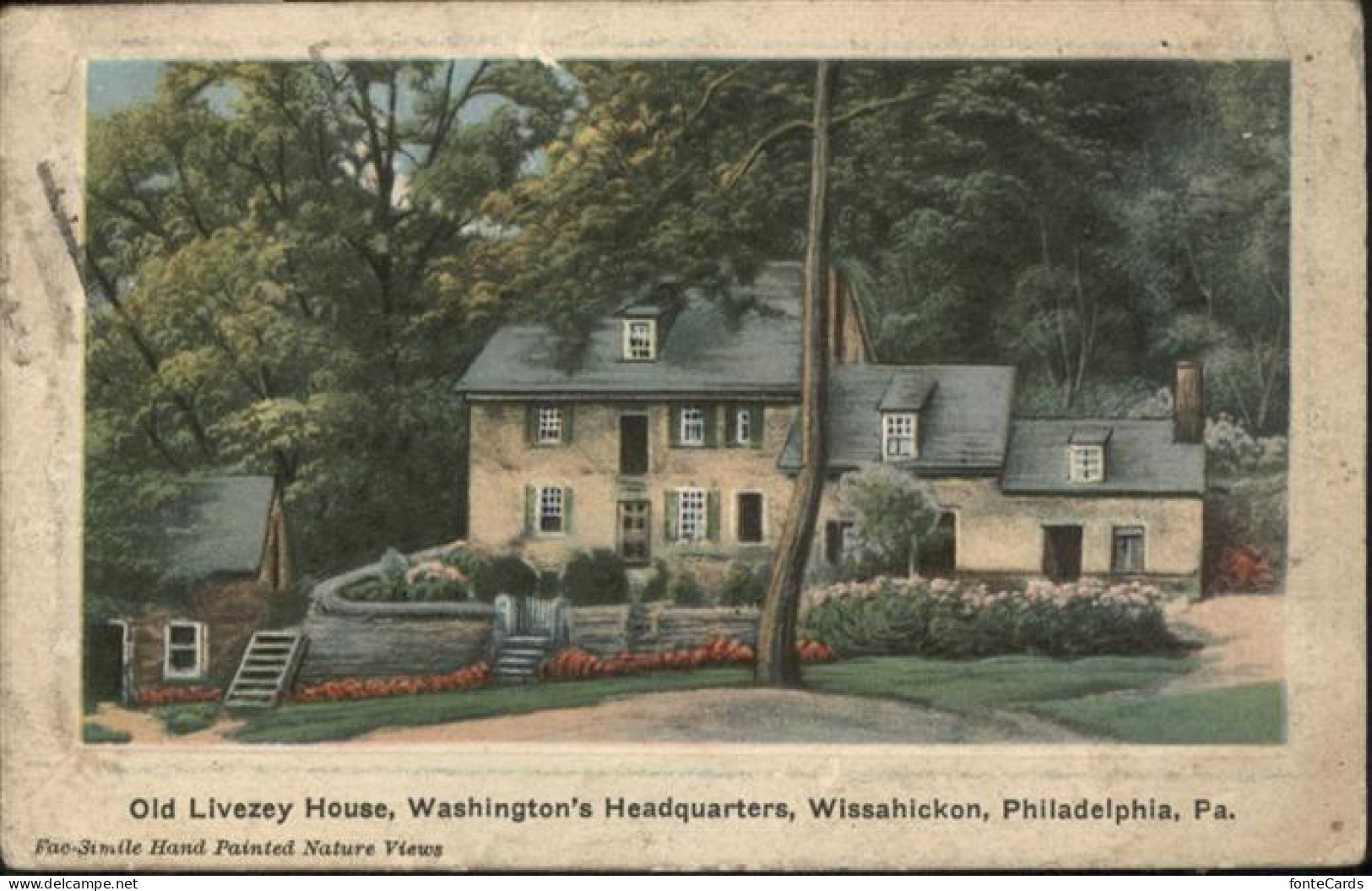 11037715 Philadelphia Pennsylvania Wissahickon Old Livezey House Philadelphia Pe - Sonstige & Ohne Zuordnung