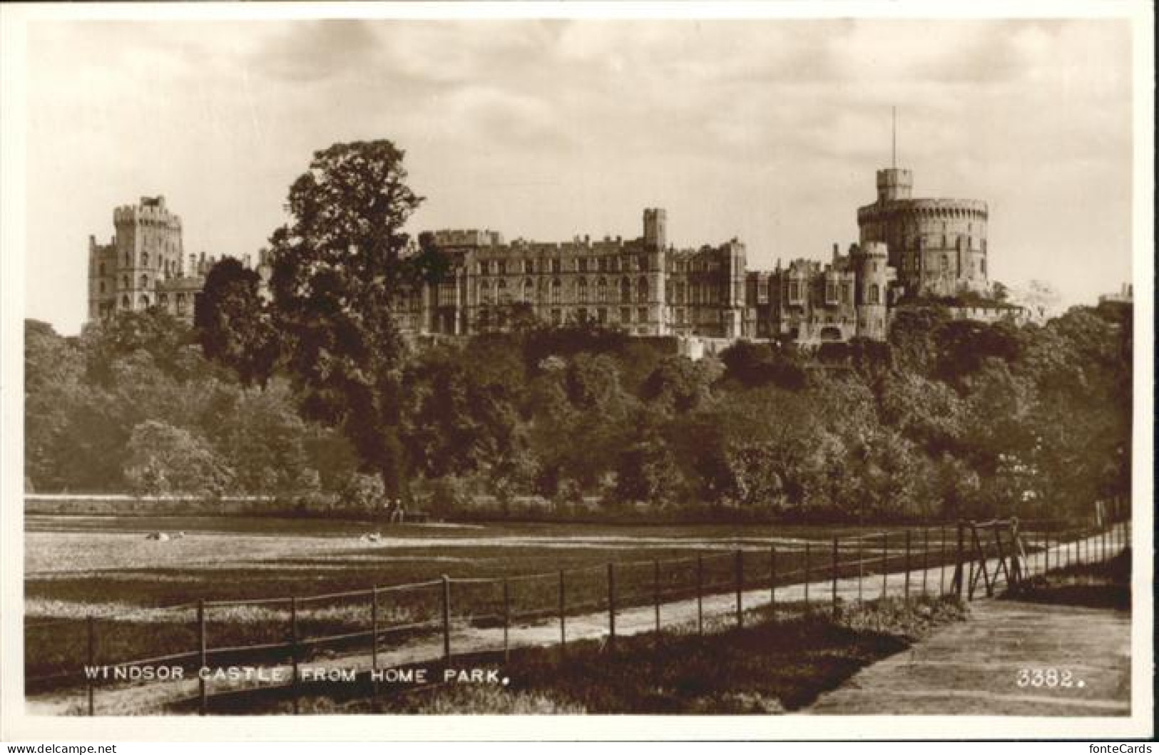11037550 Windsor Berkshire Castle From Home Park Windsor And Maidenhead - Autres & Non Classés