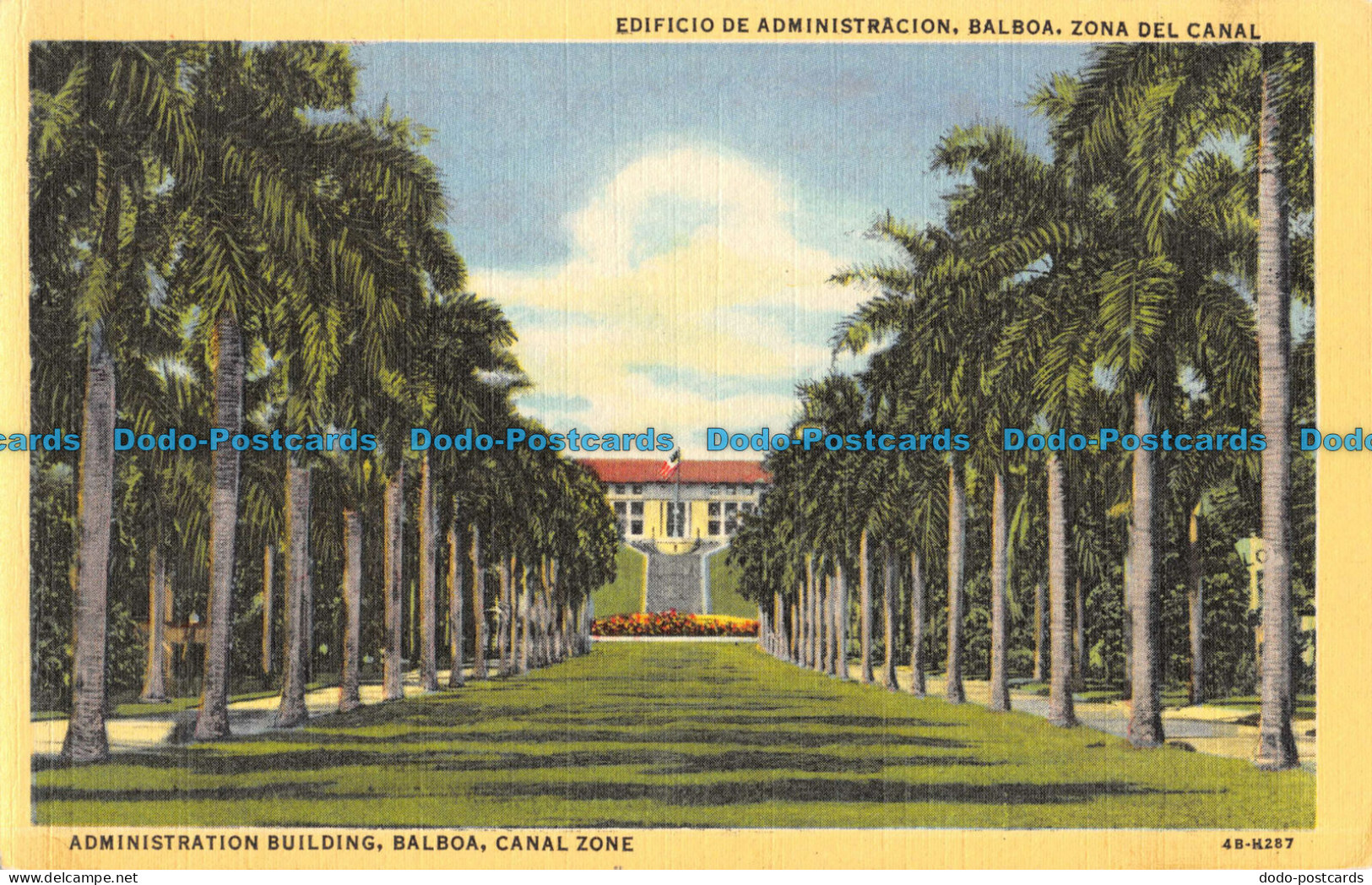R055159 Administration Building. Balboa. Canal Zone. I. L. Maduro - Monde