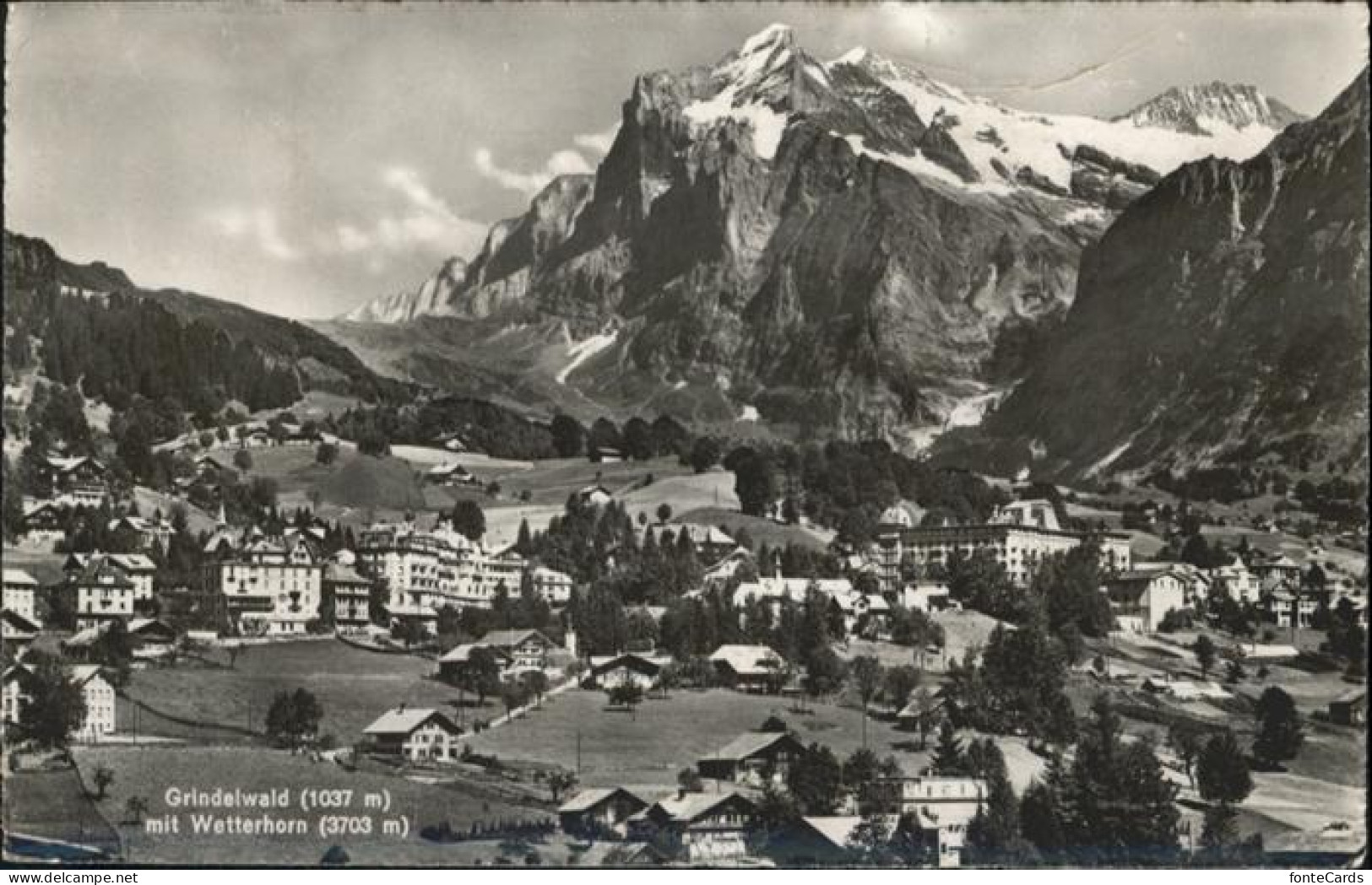 11037002 Grindelwald Wetterhorn - Other & Unclassified