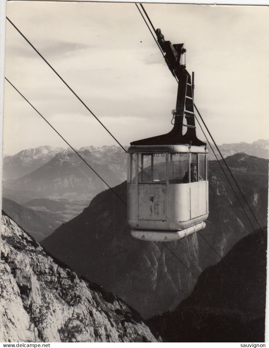 Austria. Salzkammergut. Obertraun. Dachstein-Seilbahn 2. Teilstrecke. Cable Way To Dachstein, 1955 - Autres & Non Classés