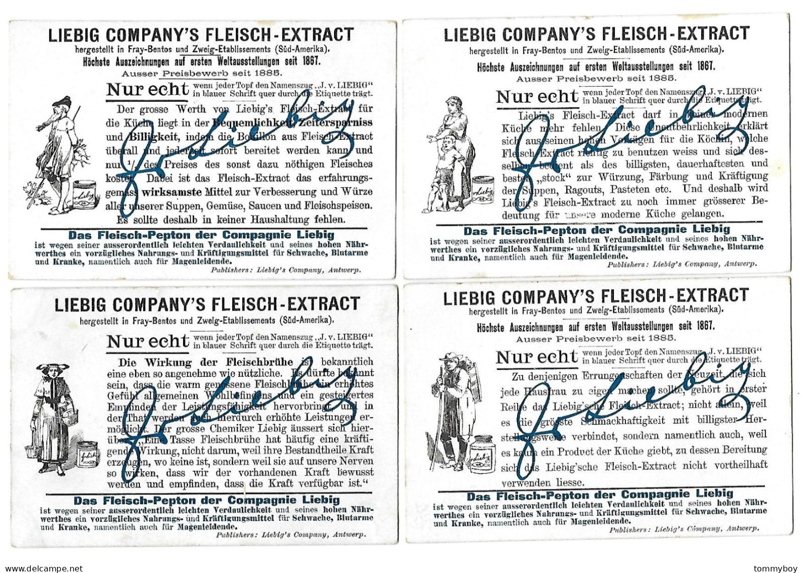 S 572, Liebig 6 Cards, Ruebezahl (GERMAN) (ref B12) - Liebig