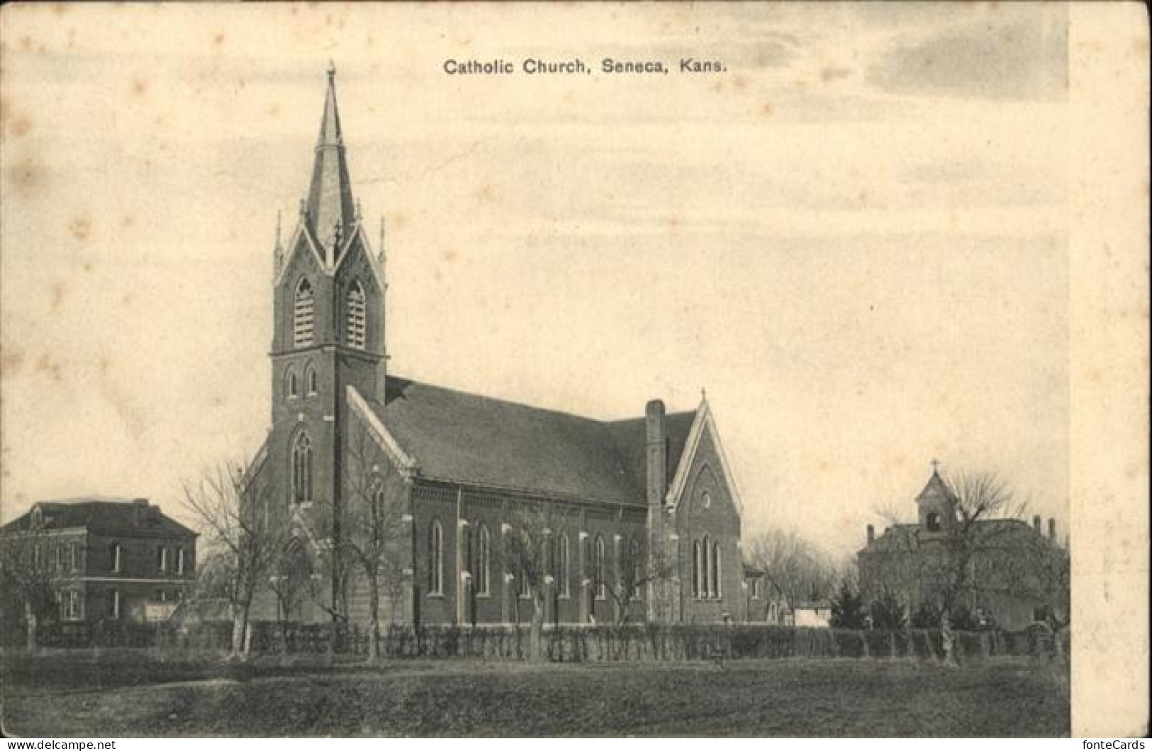 11036331 Seneca_Kansas Catholic Church Kirche - Otros & Sin Clasificación